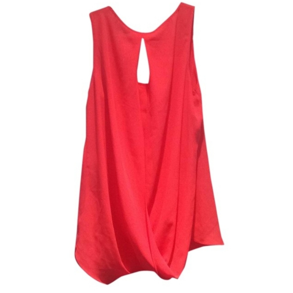 Hot Pink/Coral Open Back Tank Express